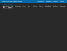 Tablet Screenshot of envelopcovers.com